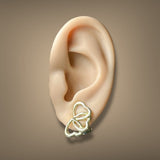 Estate Tiffany & Co. 18K Y Gold Triple Heart Earrings