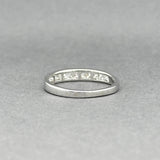 Estate 14K W Gold 0.40ctw Diamond Anniversary Ring