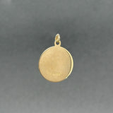 Estate 14K Y Gold Saint Anthony Medal Pendant
