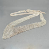 Estate Tiffany & Co. SS Peretti Mesh Bib Necklace