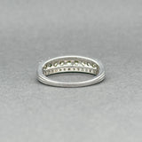 Estate 14K W Gold 0.63ctw Yellow-I-J/SI1-I2 Diamond Ring