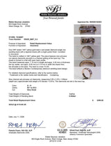 Estate 14K Y Gold 0.67ctw G-H/SI1-2 Diamond Anniversary Ring
