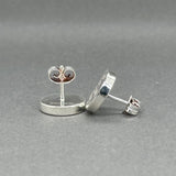 Estate Gucci SS Signature Circle Stud Earrings