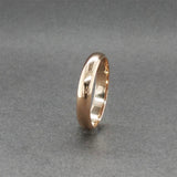 Estate 14K R Gold 3.18mm Polished Ring