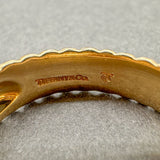 Estate Tiffany & Co. 18K Y Gold Citrine Heart Ring