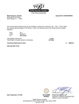 Estate 14K W Gold 4.43ctw Diamond Link Necklace