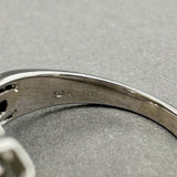 Estate Levian 14K W Gold 1.26ctw Aquamarine & Diamond Ring