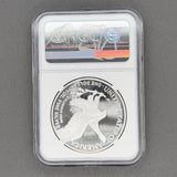 Estate 0.999 Fine Silver 2023-W Signed Proof Silver Eagle NGC PF70 Ultra Cameo