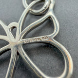 Estate Tiffany & Co. SS Butterfly Key Ring