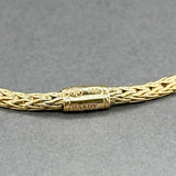 Estate John Hardy 18K Y Gold 0.13ctw Diamond Bracelet