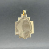 Estate 14K Y Gold 0.02ctw J/I1 Diamond Christ Head Pendant