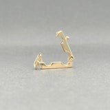 Estate 14K Y Gold Pearl Shortener