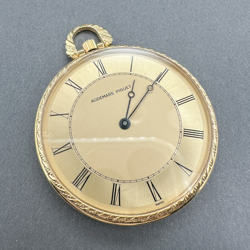 Estate Audemars Piguet 18K Y Gold Vintage Mechanical Pocket Watch