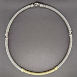 Estate David Yurman SS 14 Metro Collar Necklace