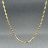 Estate 14K Y Gold 1.4mm 18” Box Chain