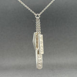 Estate Tiffany & Co. 1837 Triple Bar Lavalier Necklace