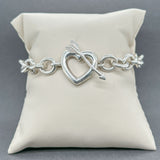 Estate Tiffany & Co. SS Heart & Arrow Bracelet