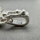 Estate Judith Ripka SS CZ Key Enhancer Pendant