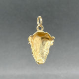 Estate 14K Y Gold Christ Head Pendant