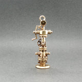 Estate 14K Y Gold Oil Drilling Charm