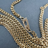 Estate 18K Y Gold 3.26mm 30” Cuban Link Chain
