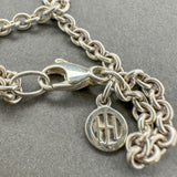Estate John Hardy SS Hammered Disc Pendant