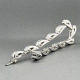 Estate Charles Krypell Platinum & 5.90ctw Diamond Link Bracelet