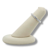 14K W Gold 1.00ctw G/SI1 Diamond Dot Wedding Band