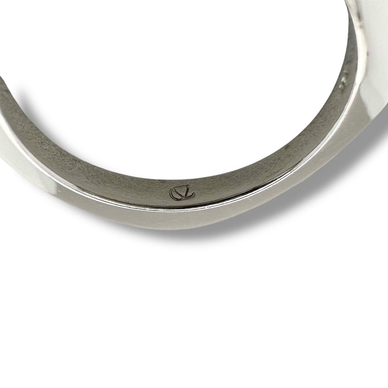 Claude Thibaudeau Montaje de compromiso de oro de 18 quilates con diamantes de 0,25 quilates