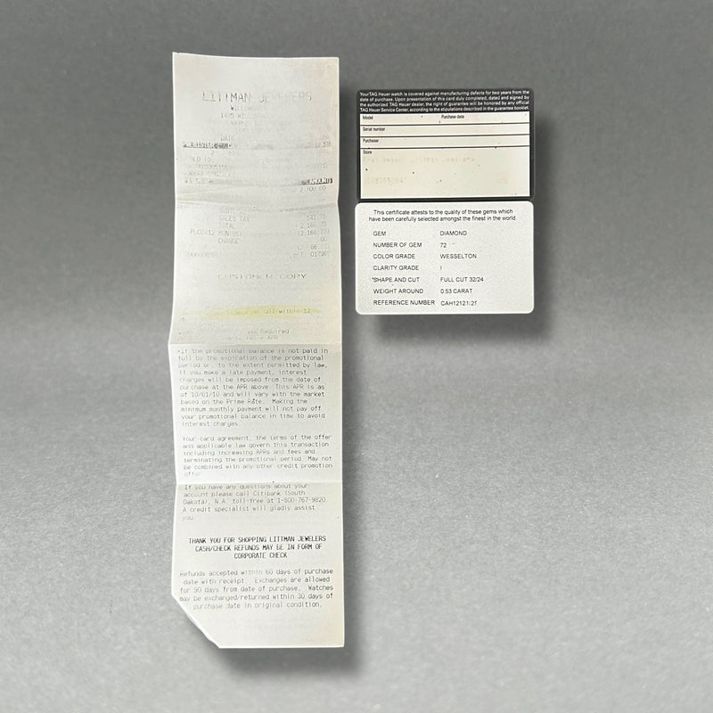 Estate Tag Heuer Formula 1 Chronograph Men’s Quartz Watch Ref#CAH1212