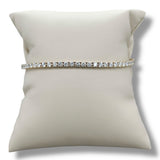 14K Y Gold 4.93ctw E/VS1 Lab-Created Diamond Tennis Bracelet