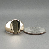 Estate 14K Y Gold Signet Ring