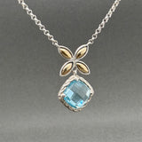Estate John Hardy SS 18 7.84ct Topaz Batu Kawung Pendant