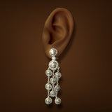 Estate John Hardy SS Palu Chandelier Earrings