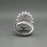 Estate 14K W Gold 1.17ctw Diamond Ring Enhancer