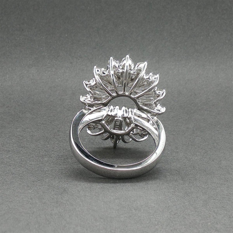 Estate 14K W Gold 1.17ctw Diamond Ring Enhancer