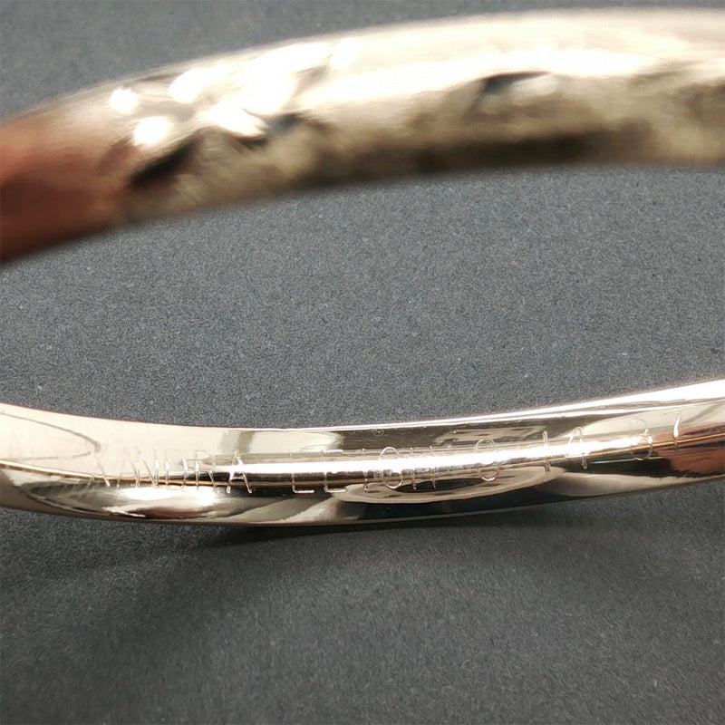 Estate 14K Y Gold Baby Bangle Bracelet