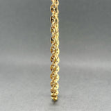 Estate 18K Y Gold 3.8mm 28.25” Anchor Link Chain