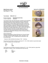 Estate 14K W Gold 2.06ctw H-I/SI2-I1 Diamond Cocktail Ring