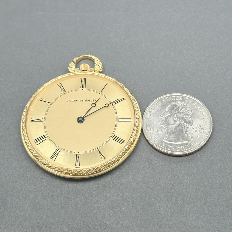 Estate Audemars Piguet 18K Y Gold Vintage Mechanical Pocket Watch