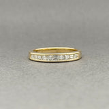 Estate 14K Y Gold 0.47ctw G/VS2 Diamond Anniversary Ring