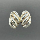 Estate Tiffany & Co. SS 18 Shrimp Earrings