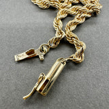 Estate 14K Y Gold 3.03mm 17.5” Rope Chain