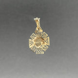 Estate 14K Y Gold Mini Star of David Pendant