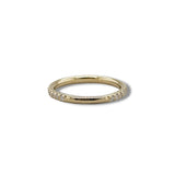 14K Y Gold 0.42ctw G/SI1 French Pave 3/4 Around Diamond Band