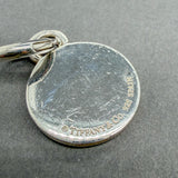 Estate Tiffany & Co. SS 1837 Enamel Pendant