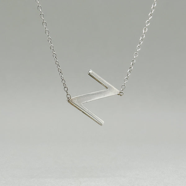 Colgante SS con inicial "Z" lateral