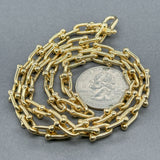 Estate Tiffany & Co. 18K Y Gold Hardwear 18” Necklace
