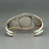 Estate SS Turquoise Cuff Bracelet