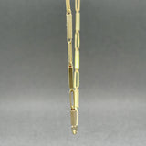 Estate 14K Y Gold 1.8mm 20” Bar Link Chain